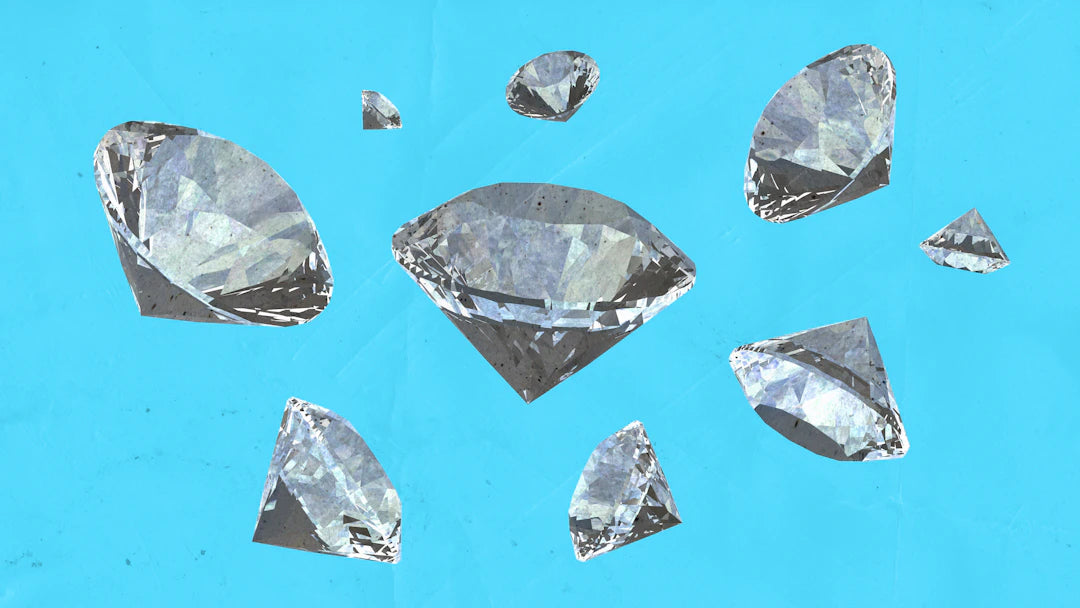 Unique Artisan Meteorite and Diamond Engagement Rings