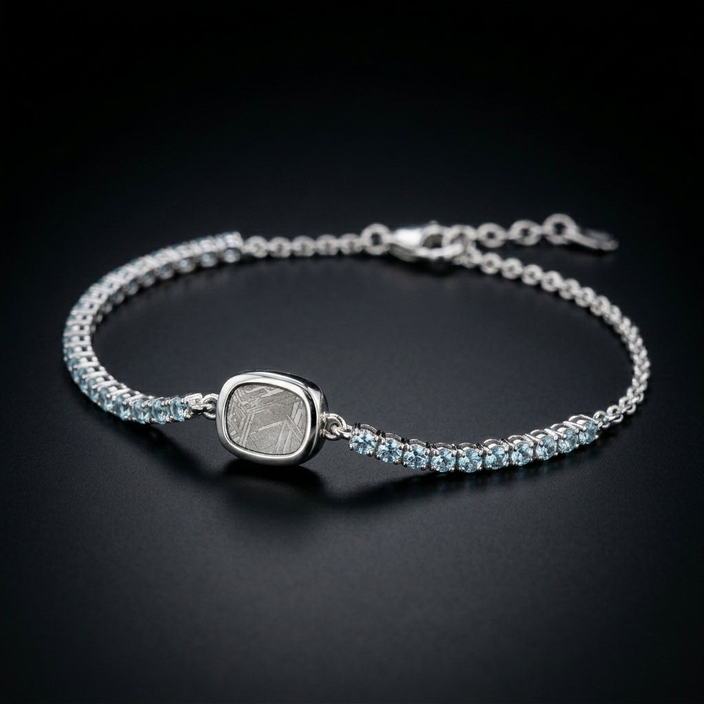 Meteorite Tennis Bracelet