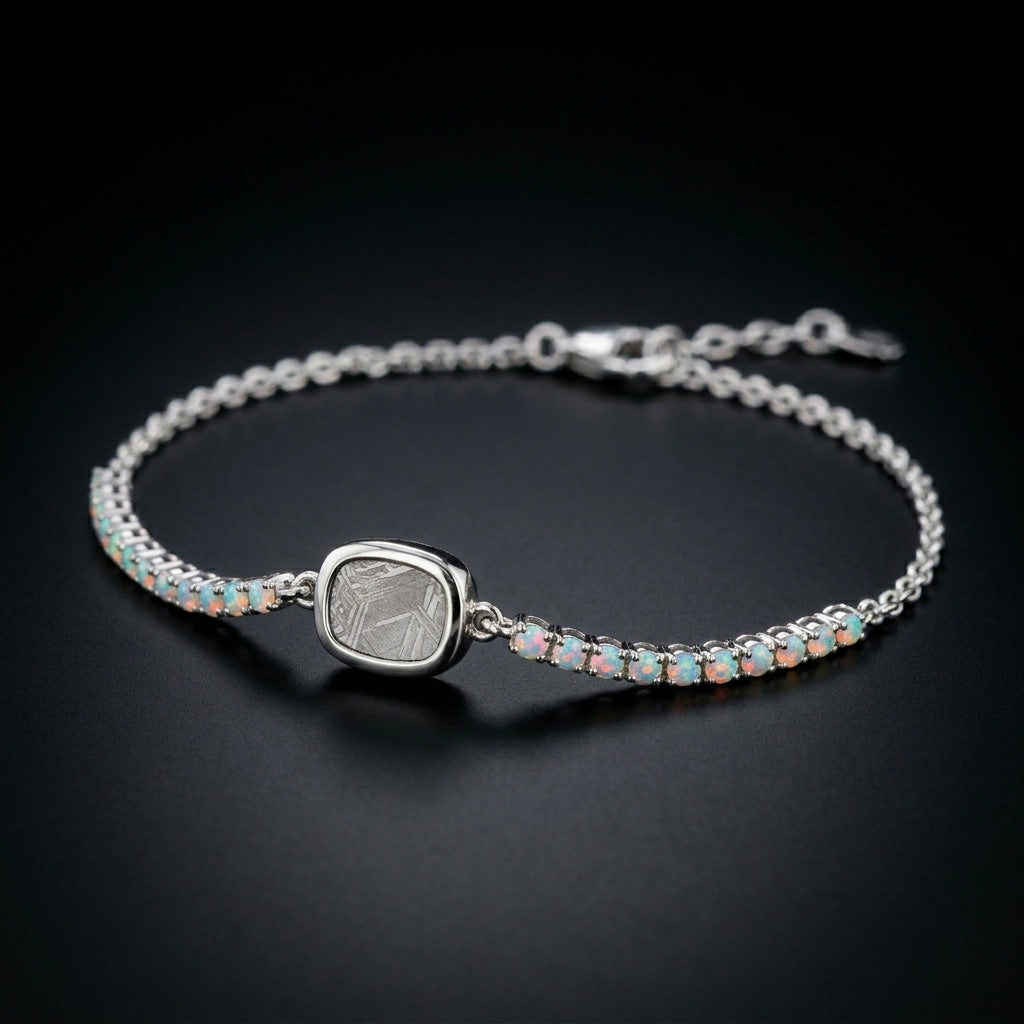 Meteorite Tennis Bracelet