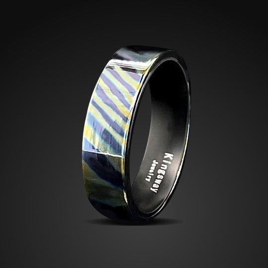 Titanium Ring for Men and Women | Stainless Steel Wedding Band for Unisex| 6mm