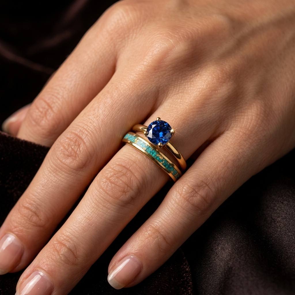 Women's Ring On Hand