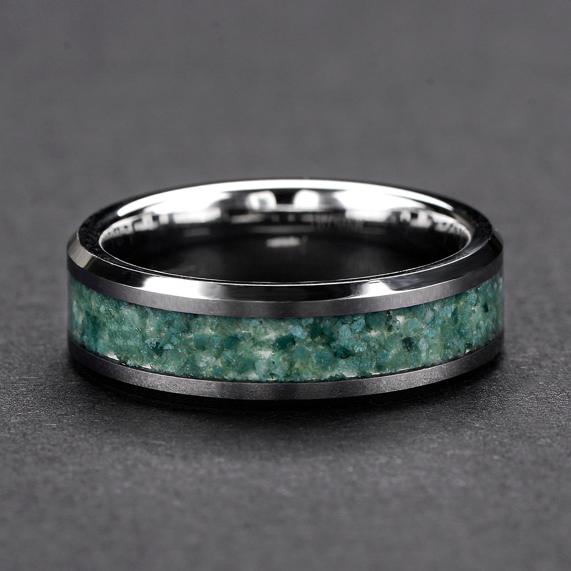 Tungsten Ring Wedding Band for Men - 8mm