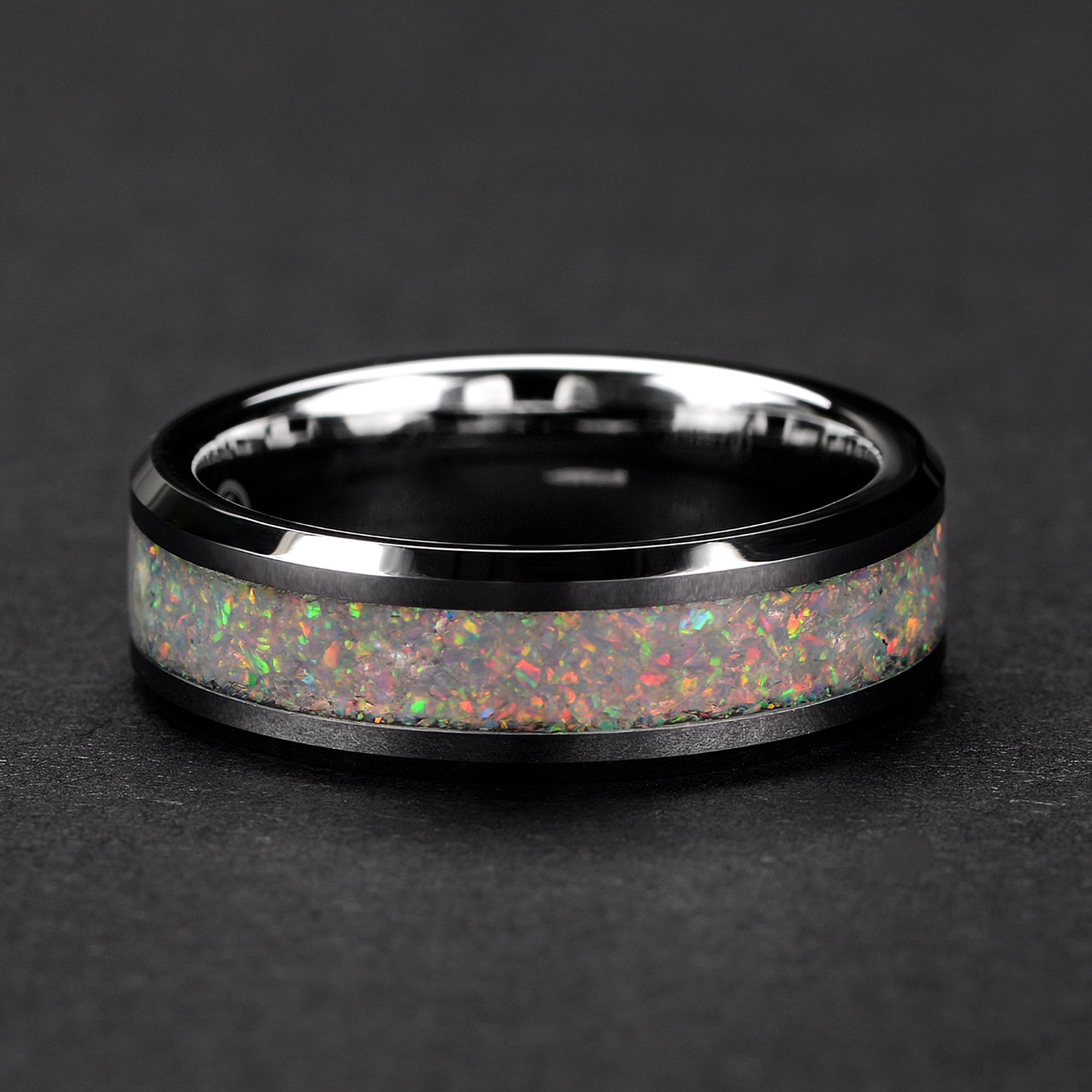 Tungsten Ring Wedding Band for Men - 8mm