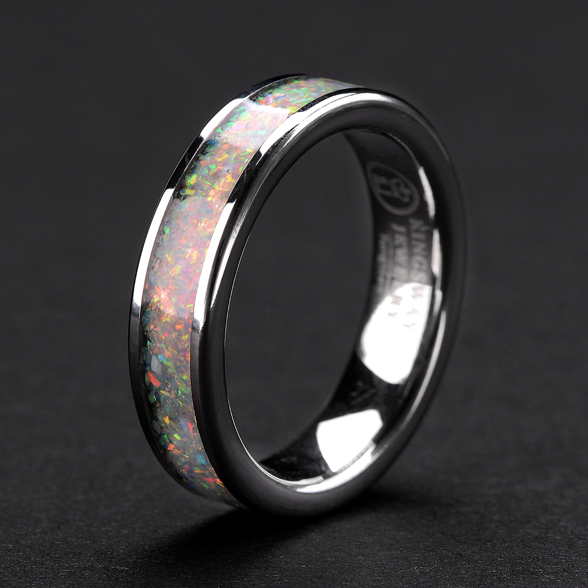 Tungsten Ring Wedding Band for Women - 5mm