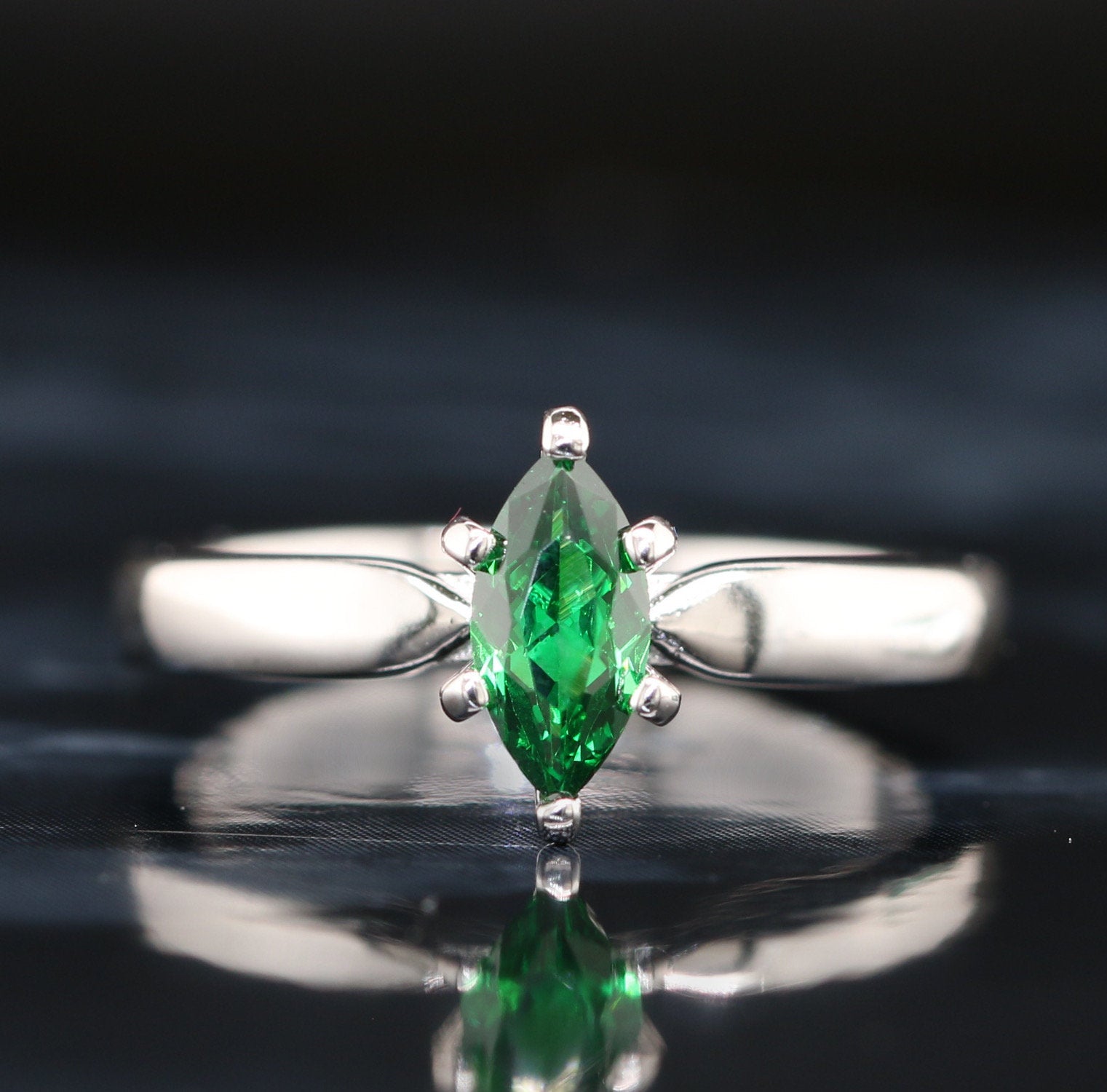 His and Her Green Opal Wedding Ring Set Green Opal Rings