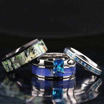 Camo Wedding Bands: Celebrate Love with Unique Style