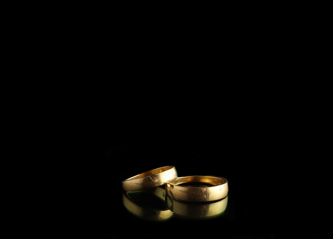 Elegant Meteorite Wedding Bands for Modern Couples