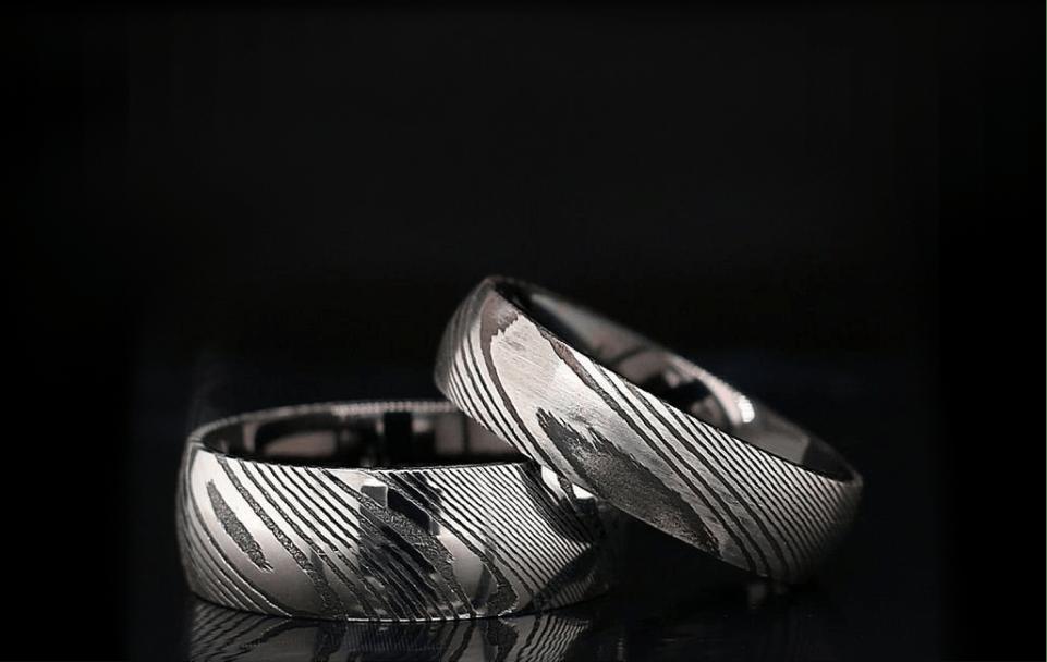 DAMASCUS STEEL RINGS