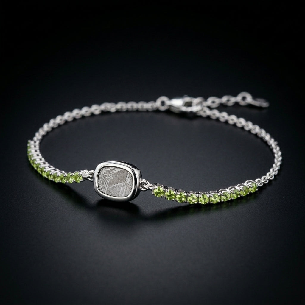 Meteorite Tennis Bracelet