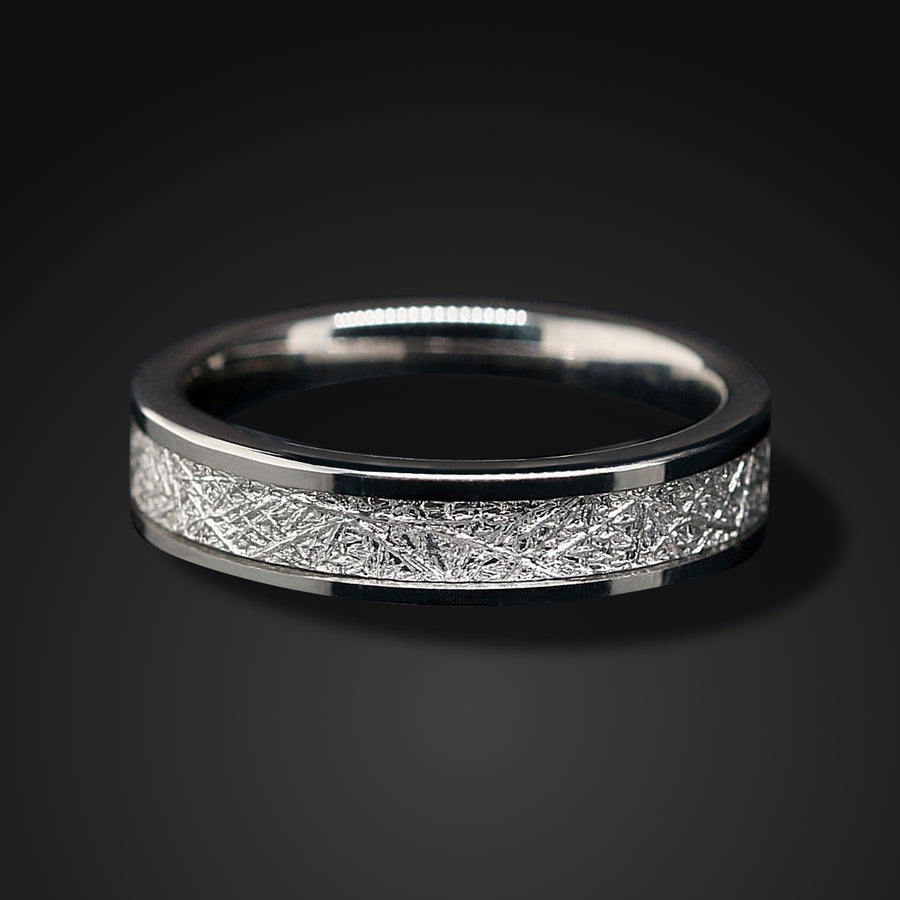 Meteorite Stone & Sterling Silver Ring, Genuine | Jewelry by Johan - Jewelry  by Johan