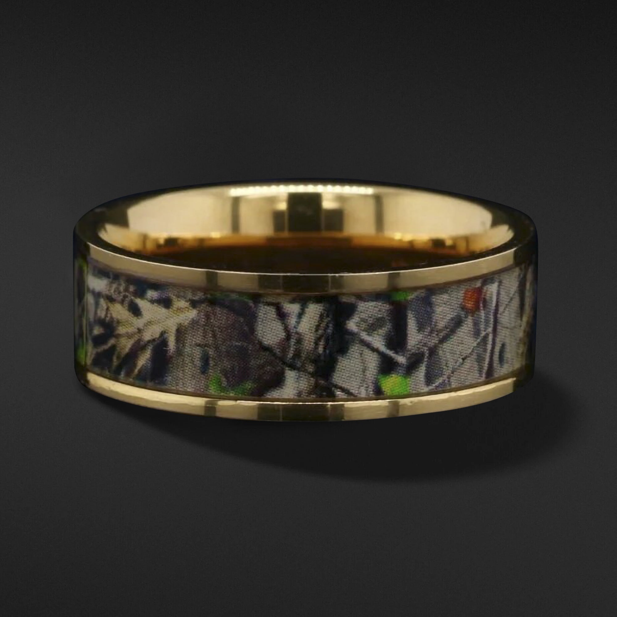 Camo Wedding Bands For Him And Her|Titanium Bands