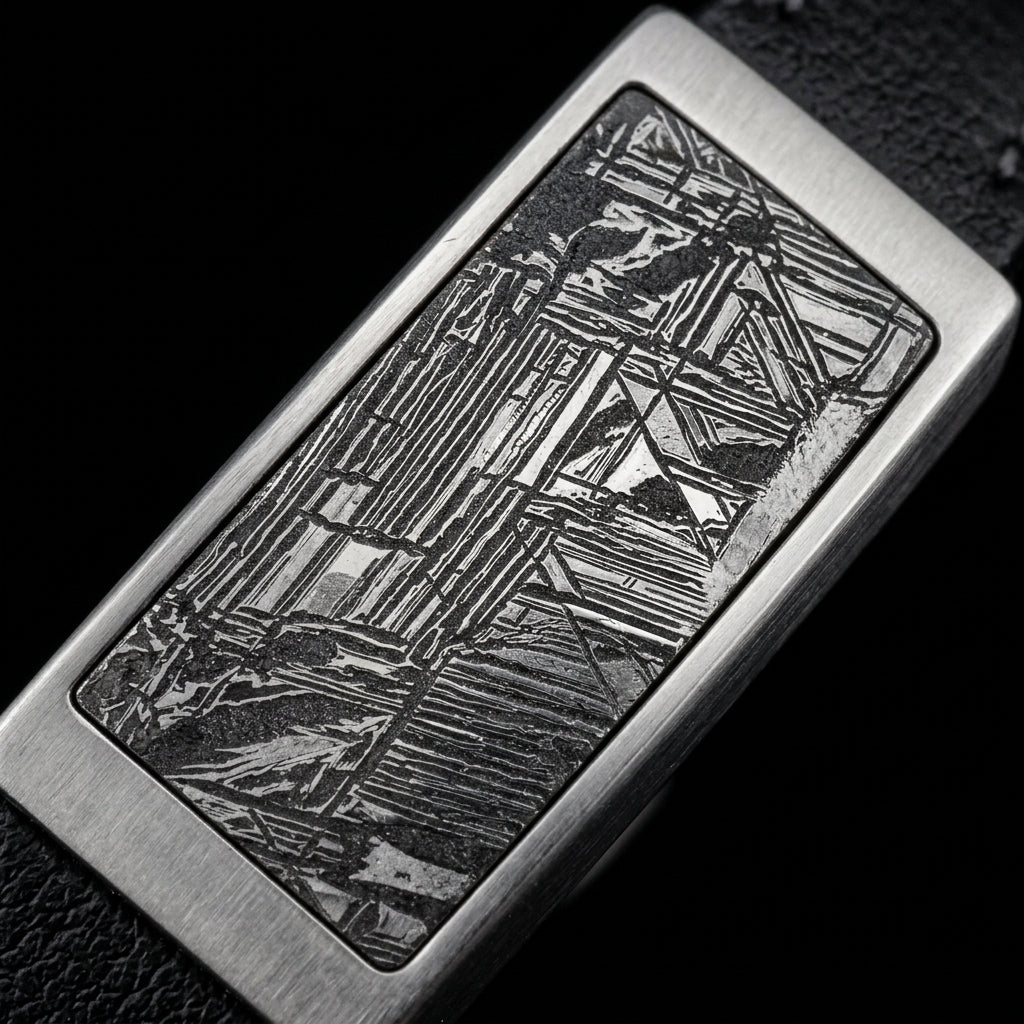 Cosmic Strap — Meteorite Closeup
