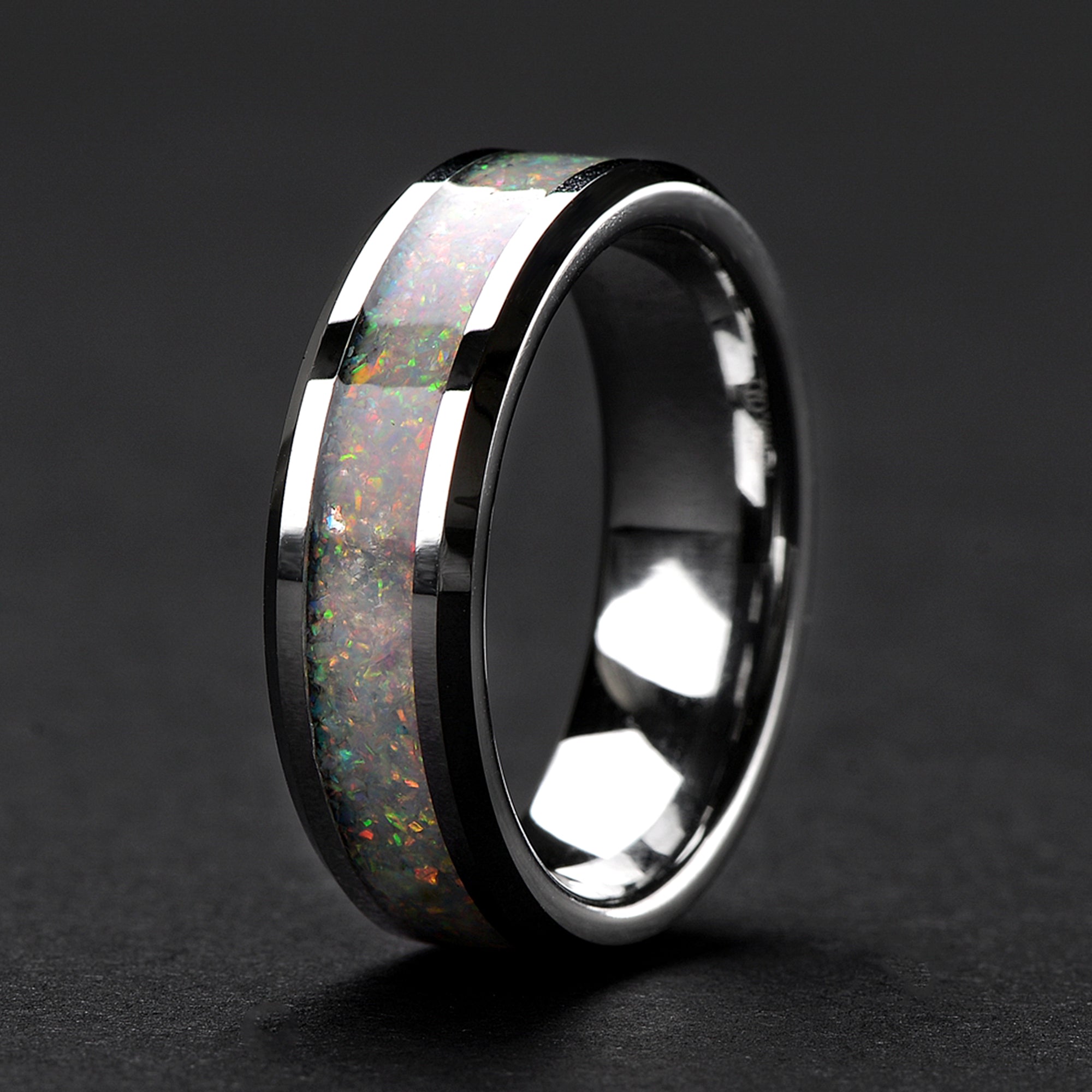 Tungsten Ring Wedding Band for Men - 8mm