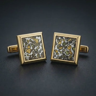 Stellar Meridian Cufflinks — slow rotation