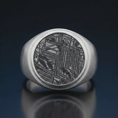 Slow rotation — Vulcan signet ring