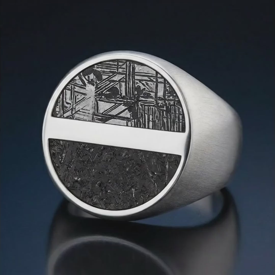 Slow rotation — Meridian Seal signet ring