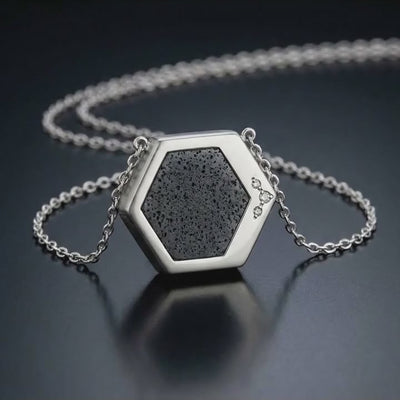 Star Map - Lunar Meteorite and Moissanite - Pendant — SPR
