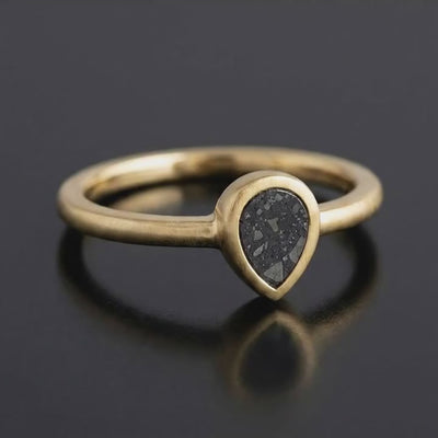 Celeste - Lunar Meteorite - Signet Ring — SPR