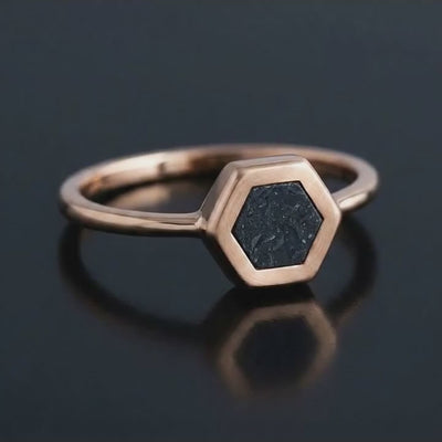 Stella - Lunar Meteorite - Signet Ring — SPR