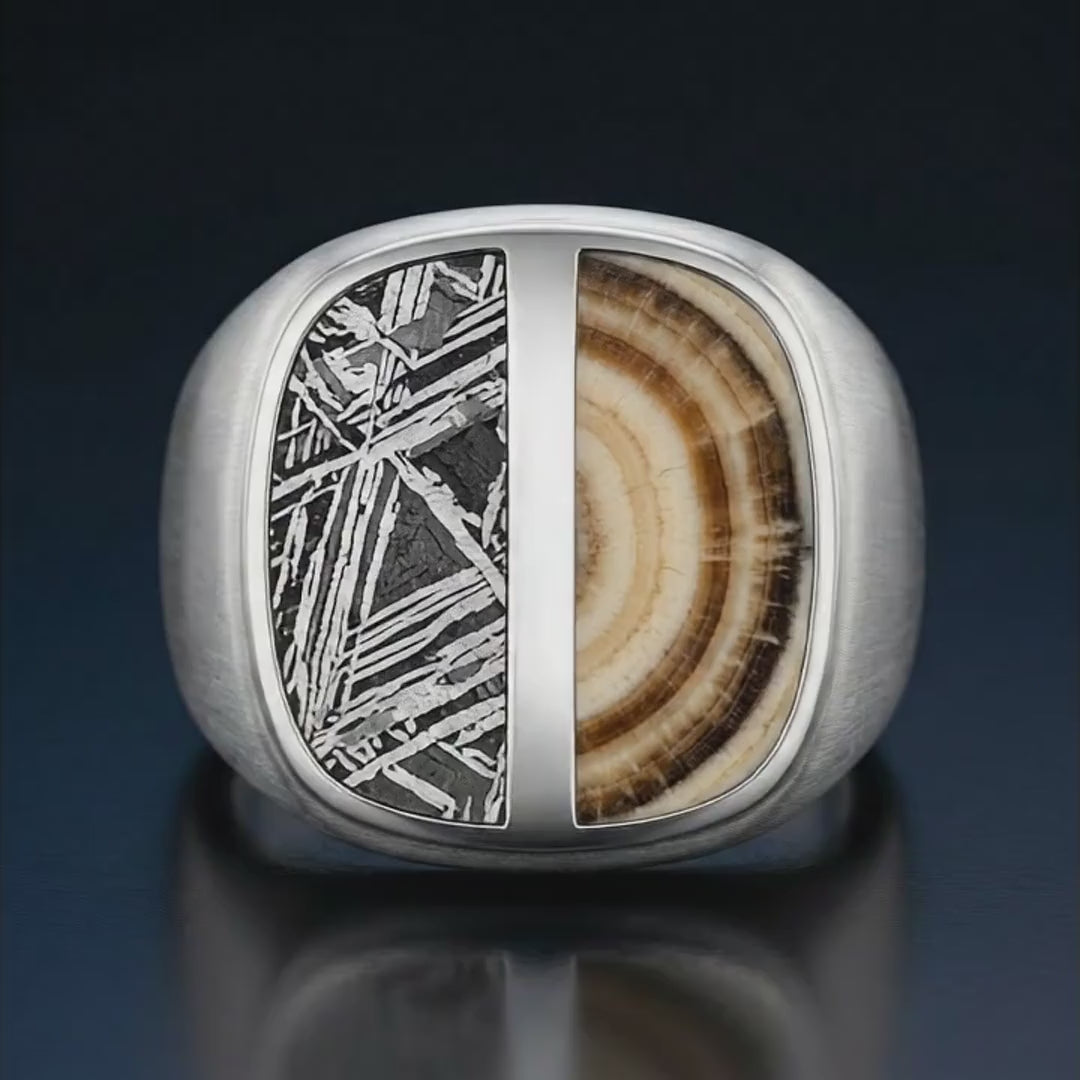 Slow rotation — Frontier signet ring