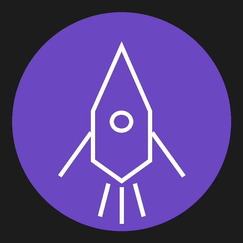 Rush Production - rocket icon