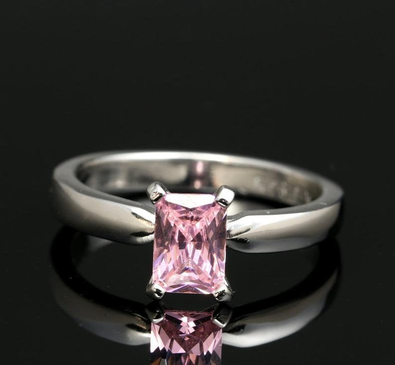 Blush Wilderness - Pink Camo Engagement Rings Set | Camo Couple Ring Set